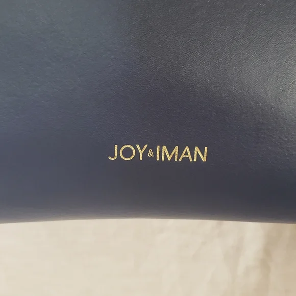Joy & Iman Navy Tote with Tassel Accent - Picture 3 of 8